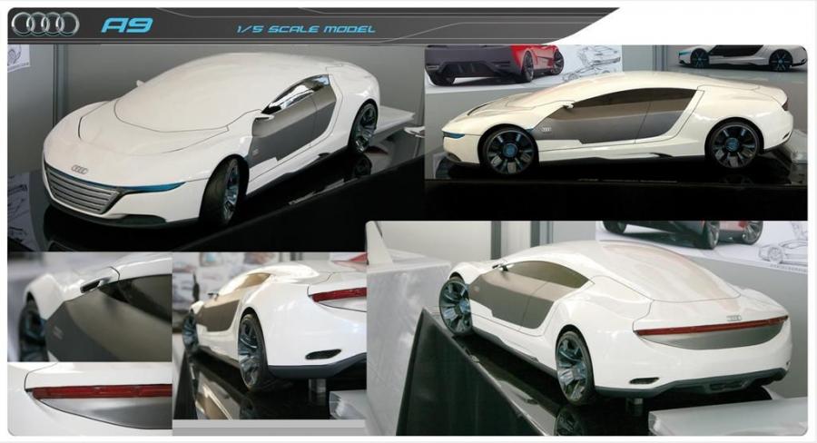  Audi A9 Concept By Daniel Garcia 2018 года  (фото 8 из 9)